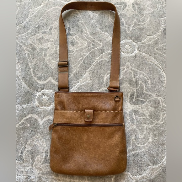 Brown Roots Genuine Leather Purse - Picture 1 of 7